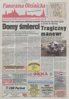 Panorama Oleśnicka: tygodnik Ziemi Oleśnickiej, 2000, nr 21 (480)