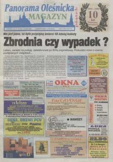Panorama Oleśnicka: tygodnik Ziemi Oleśnickiej, 2000, nr 26 (485)