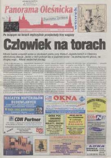 Panorama Oleśnicka: tygodnik Ziemi Oleśnickiej, 2000, nr 33 (492)