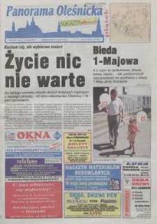 Panorama Oleśnicka: tygodnik Ziemi Oleśnickiej, 2000, nr 36 (495)