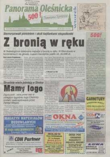 Panorama Oleśnicka: tygodnik Ziemi Oleśnickiej, 2000, nr 41 (500)