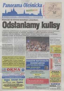 Panorama Oleśnicka: tygodnik Ziemi Oleśnickiej, 2000, nr 48 (507)