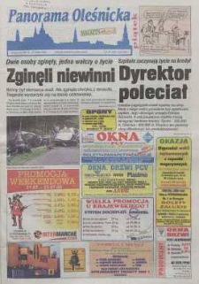 Panorama Oleśnicka: tygodnik Ziemi Oleśnickiej, 2000, nr 58 (517)