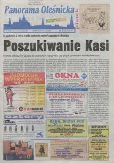 Panorama Oleśnicka: tygodnik Ziemi Oleśnickiej, 2000, nr 66 (525)