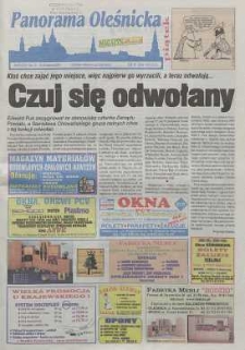 Panorama Oleśnicka: tygodnik Ziemi Oleśnickiej, 2000, nr 68 (527)
