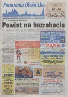 Panorama Oleśnicka: tygodnik Ziemi Oleśnickiej, 2000, nr 72 (531)