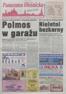 Panorama Oleśnicka: tygodnik Ziemi Oleśnickiej, 2000, nr 75 (534)