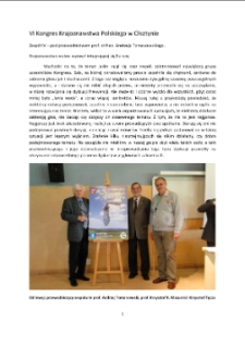 VI Kongres Krajoznawstwa Polskiego w Olsztynie [Dokument elektroniczny]