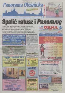 Panorama Oleśnicka: tygodnik Ziemi Oleśnickiej, 2000, nr 84 (543)