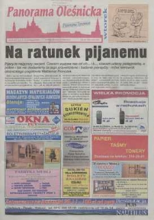 Panorama Oleśnicka: tygodnik Ziemi Oleśnickiej, 2000, nr 93 (552)