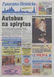 Panorama Oleśnicka: tygodnik Ziemi Oleśnickiej, 2000, nr 98 (557)