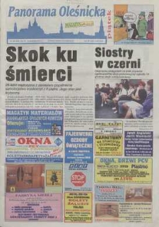 Panorama Oleśnicka: tygodnik Ziemi Oleśnickiej, 2000, nr 100 (559)