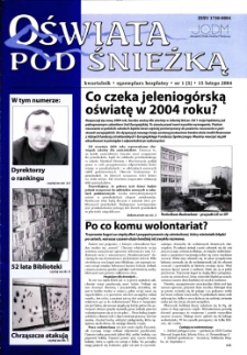 Oświata pod Śnieżką, 2004, nr 1 (5)