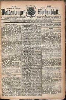 Waldenburger Wochenblatt, Jg. 32, 1886, nr 11