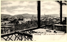 Hirschberg - Blick von der Veranda des Cavalierberges [Dokument ikonograficzny]