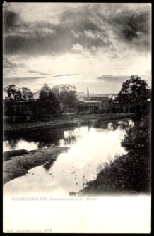Hirschberg. Abendstimmung am Bober [Dokument ikonograficzny]