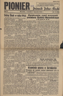 Pionier : Dziennik Dolno-Śląski, R. 2, 1946, nr 2 (106)