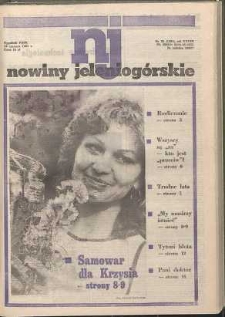 Nowiny Jeleniogórskie : tygodnik PZPR, R. 28, 1985, nr 25 (1385)
