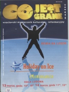 Co Jest Grane : wrocławski miesięcznik kulturalno-informacyjny, 1999, nr 3 (61)