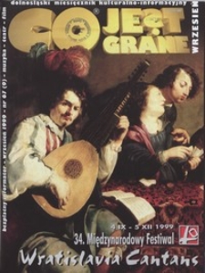 Co Jest Grane : dolnośląski miesięcznik kulturalno-informacyjny, 1999, nr 9 (67)