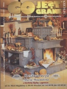 Co Jest Grane : dolnośląski miesięcznik kulturalno-informacyjny, 2000, nr 1 (71)
