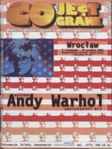 Co Jest Grane : dolnośląski miesięcznik kulturalno-informacyjny, 2001, nr 10 (92)