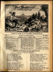 Der Wanderer im Riesengebirge, 1909, nr 1