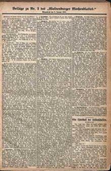 Waldenburger Wochenblatt, Jg. 33, 1887, nr 3