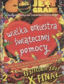 Co Jest Grane : dolnośląski miesięcznik kulturalno-informacyjny, 2002, nr 1 (95)