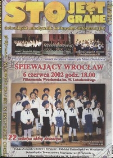 Co Jest Grane : dolnośląski miesięcznik kulturalno-informacyjny, 2002, nr 6 (100)