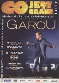 Co Jest Grane : miesięcznik kulturalno-informacyjny, 2003, nr 2 (108)