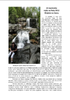 12. wycieczka Rajdu na Raty 2012 [Dokument elektroniczny]