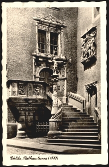 Görlitz - Rathaustreppe [Dokument ikonograficzny]