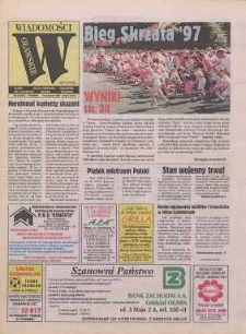 Wiadomości Oławskie, 1997, nr 24 (215)