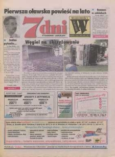 7 dni - Wiadomości Oławskie : tygodnik lokalny, 1998, nr 26 (269)