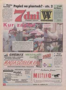 7 dni - Wiadomości Oławskie : tygodnik lokalny, 1998, nr 35 (278)