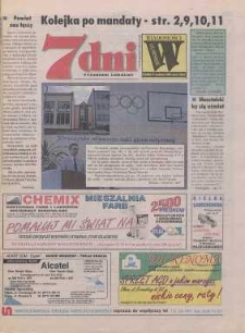 7 dni - Wiadomości Oławskie : tygodnik lokalny, 1998, nr 37 (280)