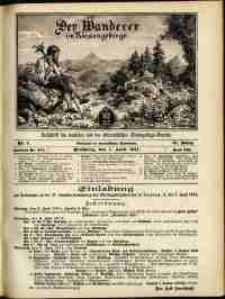 Der Wanderer im Riesengebirge, 1911, nr 4