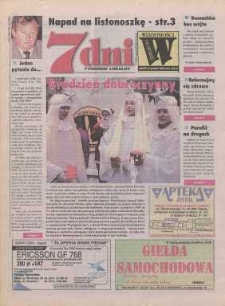 7 dni - Wiadomości Oławskie : tygodnik lokalny, 1998, nr 49 (292)