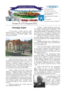 Świebodzice - Dzieje Miasta, 2012, nr 8 (177) [Dokument elektroniczny]