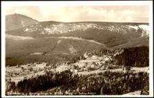 Brückenberg i. Riesengebirge m. Kirche Wang u. Schneekoppe [Dokument ikonograficzny]