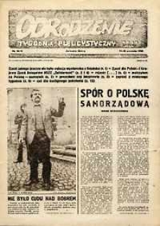 Odrodzenie : tygodnik publicystyczny NSZZ "Solidarność", 1981, nr 10-11