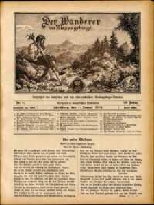 Der Wanderer im Riesengebirge, 1913, nr 1