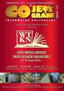 Co Jest Grane : informator kulturalny, 2012, nr 217 marzec [Dokument elektroniczny]