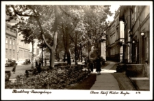 Hirschberg - Riesengebirge. Obere Adolf Hitler Strasse [Dokument ikonograficzny]