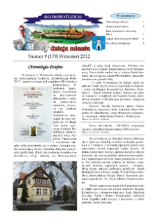 Świebodzice - Dzieje Miasta, 2012, nr 9 (178) [Dokument elektroniczny]