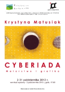 Cyberiada : malarstwo i grafika : plakat