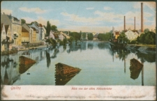 Görlitz. Blick von der alten Neissebrücke [Dokument ikonograficzny]