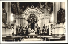 Grüssau i. Schlesien. Inneres der Marienkirche [Dokument ikonograficzny]