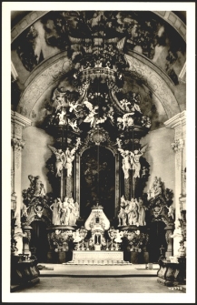 Grüssau i. Schlesien. Hochaltar der Marienkirche [Dokument ikonograficzny]